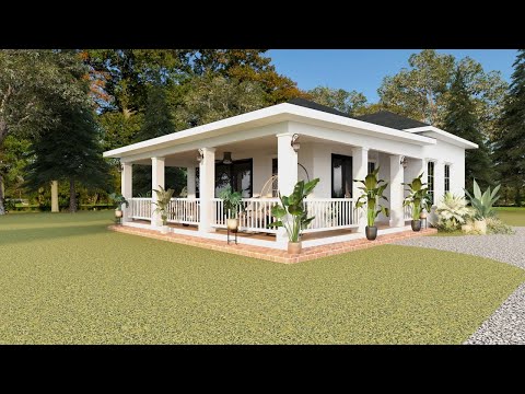 Small House Design , 2 Bedroom - With Floor Plan.