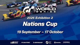 グランツーリスモ7 Gran Turismo World Series Nations Cup 2026 EXHIBITION 2 Round 2