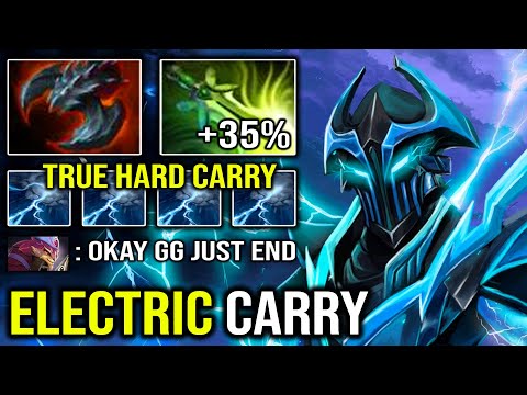 ELECTRIC CARRY RAZOR Level 30 Butterfly + Satanic Tanker Static Link 100% Counter Everyone DotA 2