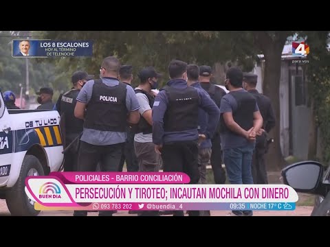 Buen Día - Policiales: Persecución y tiroteo en Barrio Conciliación