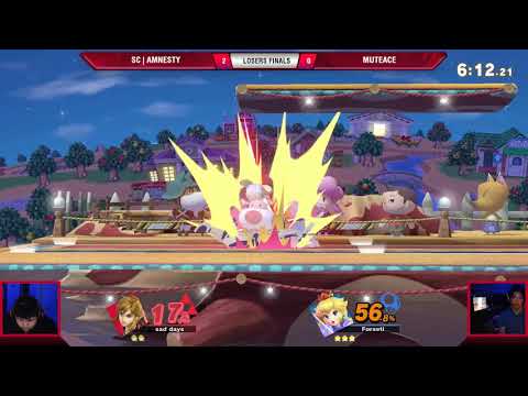 VS Weekly 7/18/19 - Losers Finals - SC | Amnesty (Link) vs MuteAce (Bayonetta/Peach) - SSBU
