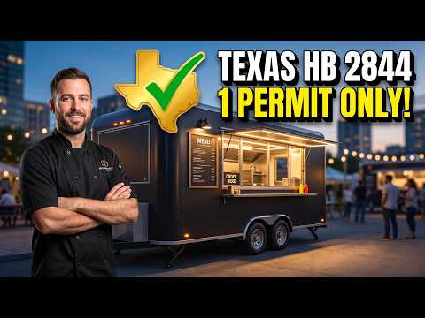 What is the NEW Texas Food Truck Law? (HB 2844 Explained ...