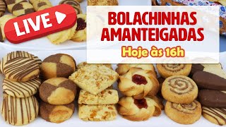 🔴 Live - Bolachas Amanteigadas - Chef Silvia Nicolau