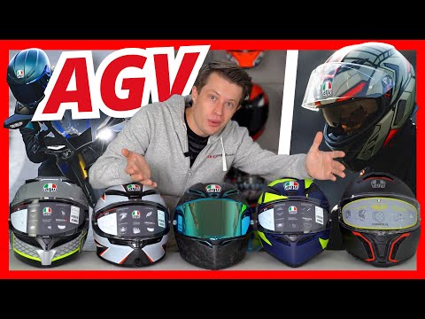AGV model overview 2023 - Extremely sporty motorcycle helmets from Italy ⛑️🇮🇹 Pista GP RR, K6S & Co.