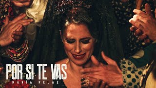 Kadr z teledysku Por si te vas tekst piosenki María Peláe