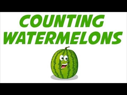 Counting Watermelons 1 - 6 by @selduk2234 