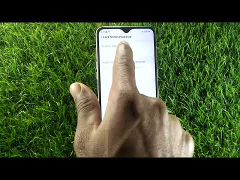 How to set 6 digit password in Oppo A7 | 6 digit password Kaise set Kare