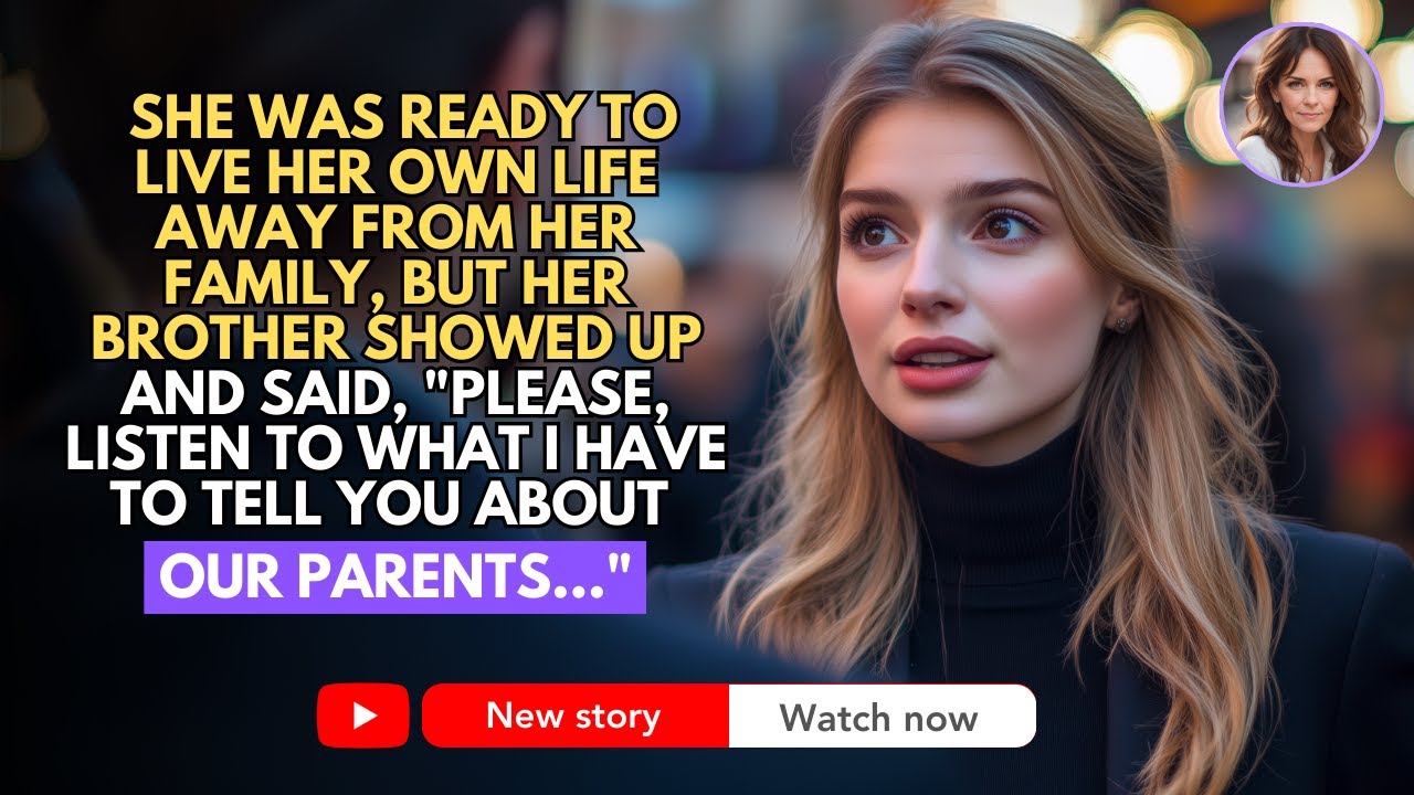 SHE WAS READY TO LIVE HER OWN LIFE AWAY FROM HER FAMILY, BUT HER BROTHER SHOWED UP AND SAID...