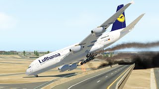 Most Thrilling Emergency Landing at Out of Airport by Airplane | XP11