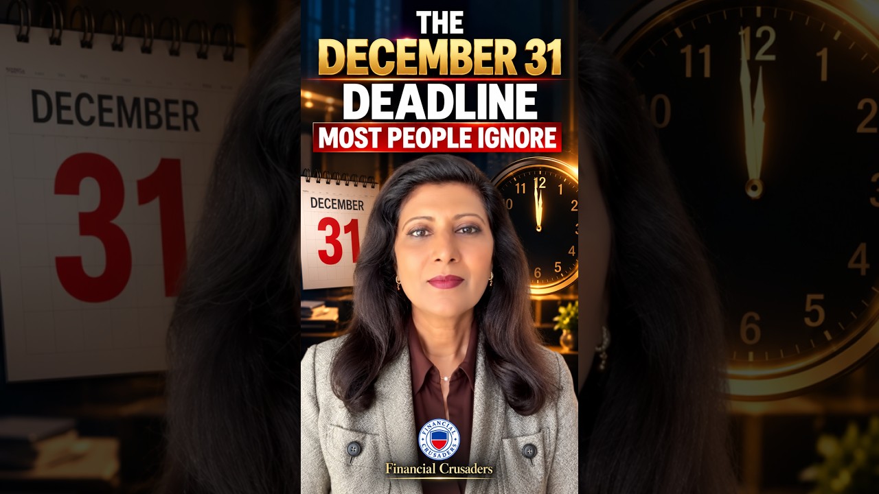 The December 31 Deadline Most People Ignore