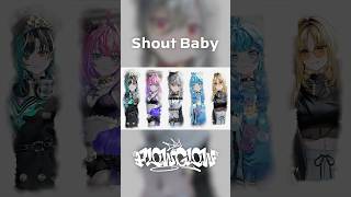 【歌ってみた公開中!】#shoutbaby #FLOWGLOW #shorts #ホロライブ #hololive #hololivedev_is