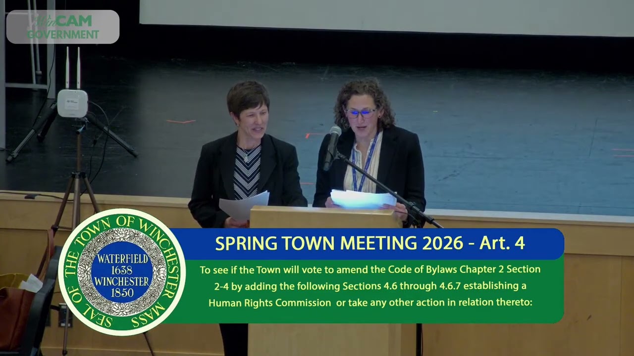 From the Town Meeting