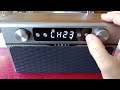 Radijas su Bluetooth Camry CR-1183, Rudos spalvos