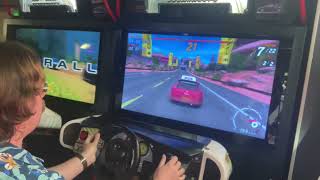 Sega Rally 3 Championship courses by John Retro Reloader at Arcade Club Leeds 6'46'610