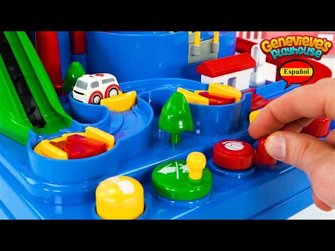 Aprende los Colores Video de Juguete Para Niños - Rompecabezas de Coches de Juguete