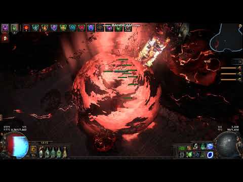 CI Stone Golem Elementalist 9 Awakened Sirus Pattern Skip