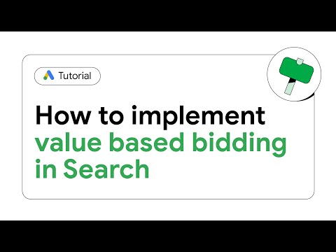 How to implement value based bidding in Search