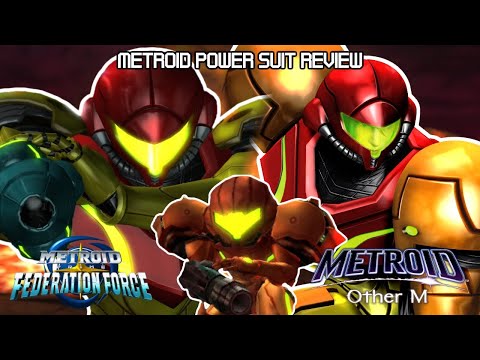 All Metroid: Other M Suits + Federation Force Varia Suit | Metroid Power Suit Review Compilation
