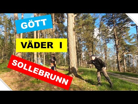 Vi testar Sollebrunns mysiga 9 håls bana.