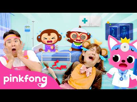 五隻小猴子 | 豪伊的遊樂場 | 一起跳舞 | Pinkfong 官方 (Five Little Monkeys | Hoi’s Playground | Dance Along | Pinkfong Official)