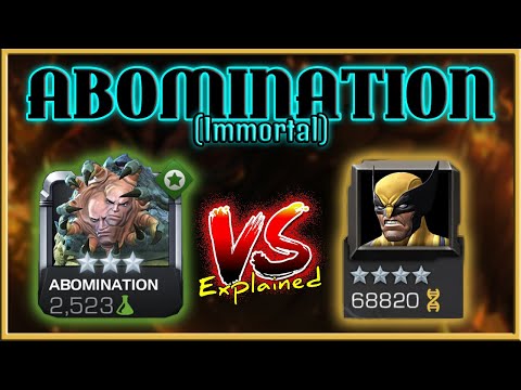 Immortal Abomination (Explained) - Marvel Contest of Champions