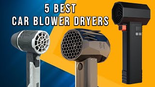 5 Best Car Blower Dryers for 2026 | X64
