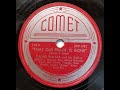 WEST COAST BLUES: T-Bone Walker / That Old Feeling is Gone / Comet / 1947