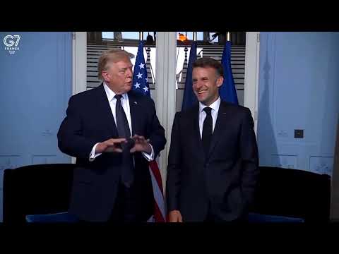 Video Thumbnail: Versailles dinner is Macron's 'Trump management,' expert says