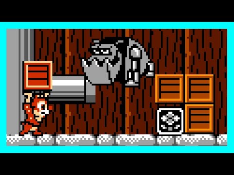 Chip 'n Dale: Rescue Rangers (NES, 1990) 1P Full Game Session with Dale 🎮🌰🐿️