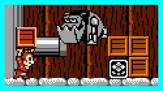 Chip 'n Dale: Rescue Rangers (NES, 1990) 1P Full Game Session with Dale 🎮🌰🐿️
