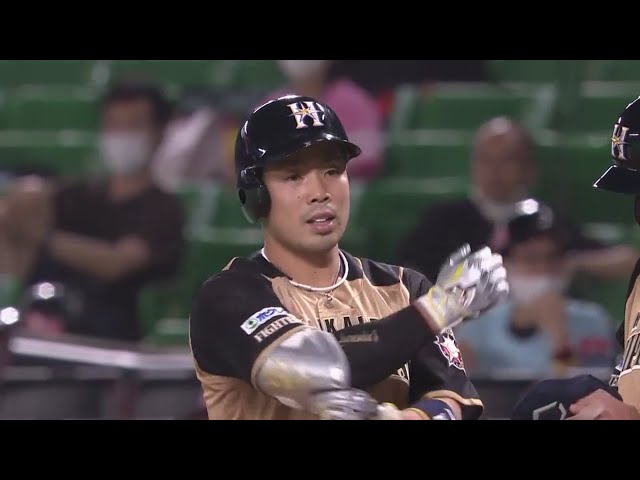 【1回表】ファイターズ・近藤 巧みなバッティングで先制タイムリーヒット!! 2020/7/24 H-F