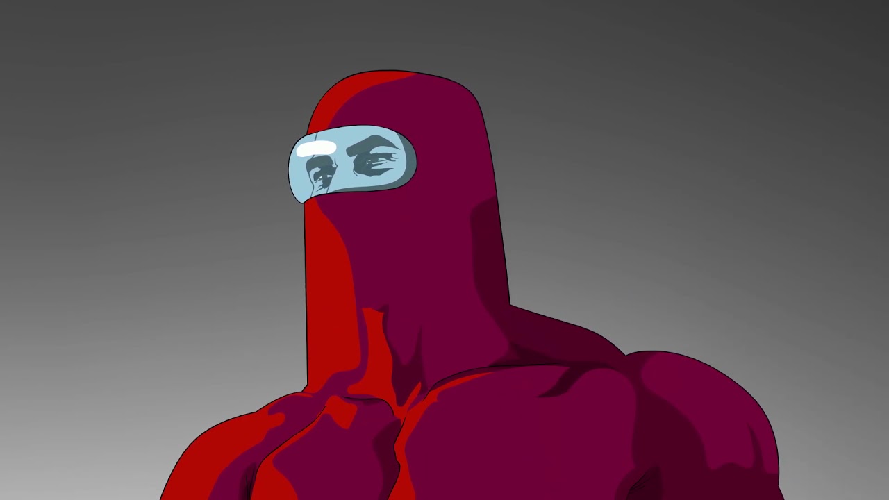 Among Us Gigachad Meme Template by @514MMemes