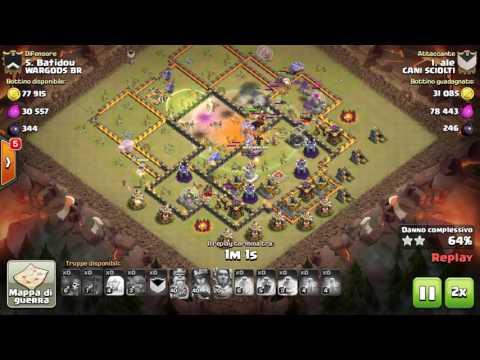 Clash of Clans - [CANI SCIOLT1] vs [WARGODS BR] Th11