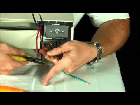 2900 Series Double Pole Thermostat Installation