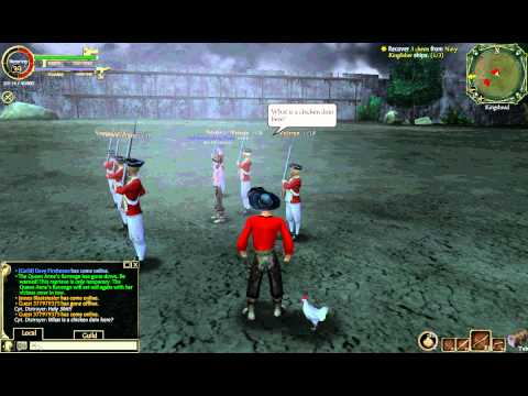 POTCO Online Pirates what is a chicken doin here?!?!