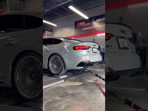 +680HP RS5 ON THE DYNO 🏎️💨 #audi #audirs5