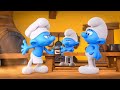Litigio Per Una Pizza I Puffi Cartoni Animati Per Bambini