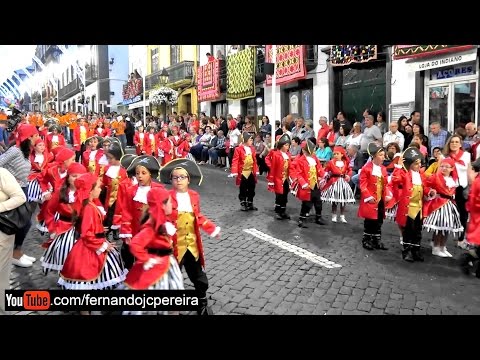 Festas Sanjoaninas 2º. Dia de Marchas ( 2 de Crianças e 8 de Adultos ) - Ilha Terceira, Açores