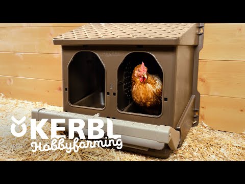 Legenest 🥚 für Hühner 🐔 von Kerbl Hobbyfarming