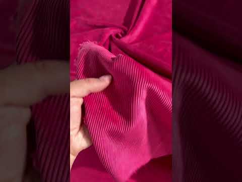Velvetas su elastanu Fuksija pigiau