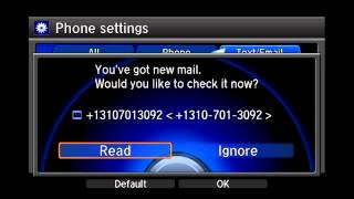 SMS Text Message and Email Functions