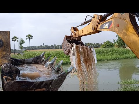 CRAZY JCB Driver Play with Water with Big Bucket Working | Excavator Videos | Mi JCB Trucks