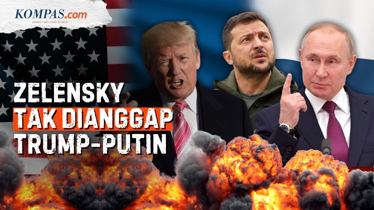 Nasib Ukraina di Ujung Tanduk, "Tangisan" Zelensky Tak Dianggap Trump-Putin