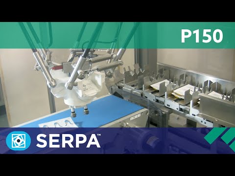 P150 Intermittent cartoner running blister packs – Serpa Packaging Solutions
