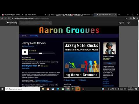 Jazzy Note Blocks | Aaron Grooves & Alan Becker