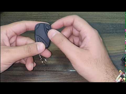 Black Plastic Spy Keychain Camera