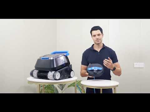 Робот-пылесос для бассейна AquaViva 7311 Black Pearl с плавающим аккумулятором - фото 1 - id-p2137766964