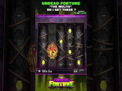 Thumbnail for video: INSANE UNDEAD FORTUNE WIN!!! #casinogame #ad #highstakes #gamblinggame #slots #bigwin #gambling