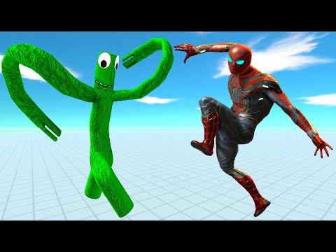 1 vs 1 Rainbow Friends vs Avengers Tournament - Animal Revolt Battle Simulator