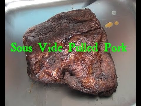Pulled Pork Sous Vide gegart - Hübi´s BBQ